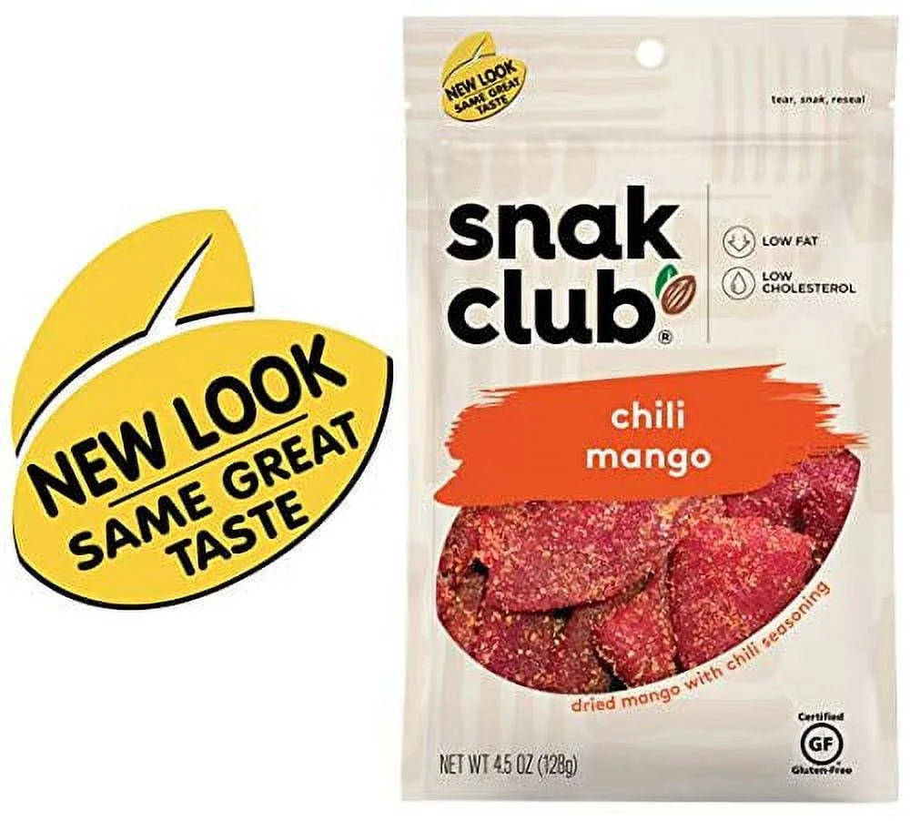Snak Club Snak Club Chili Mango, 4.5-oz, 6-Pack, 4.5 Ounce
