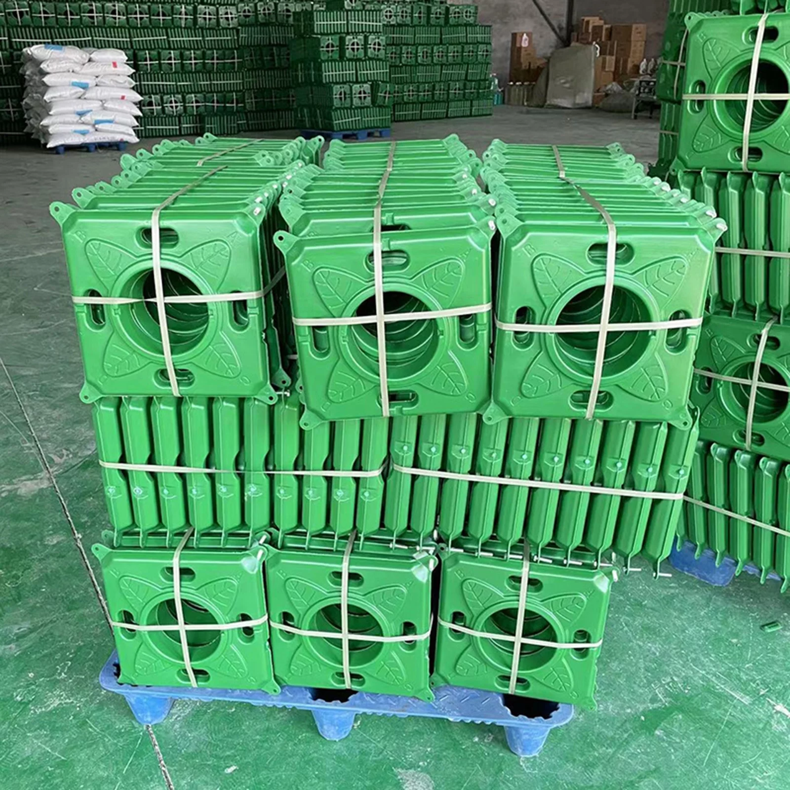 Aquaponics Floating Pond Planter Basket Set,Pond Floating Island Floating Aquatic Pots Square Garden Plants Floating Bed Pond Planting Baskets