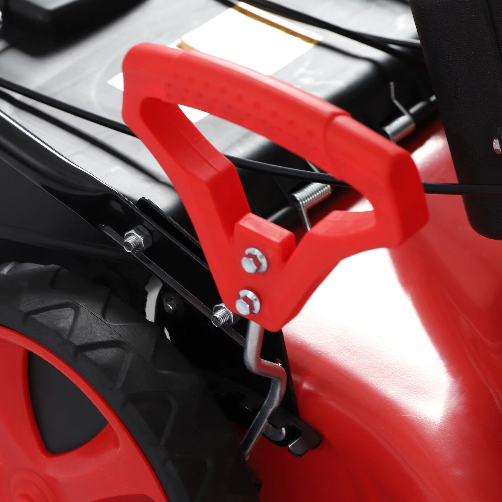 173cc 4-Stroke Engine Gas Powered Lawn Mower Walk-Behind+Grass Collecting Bag