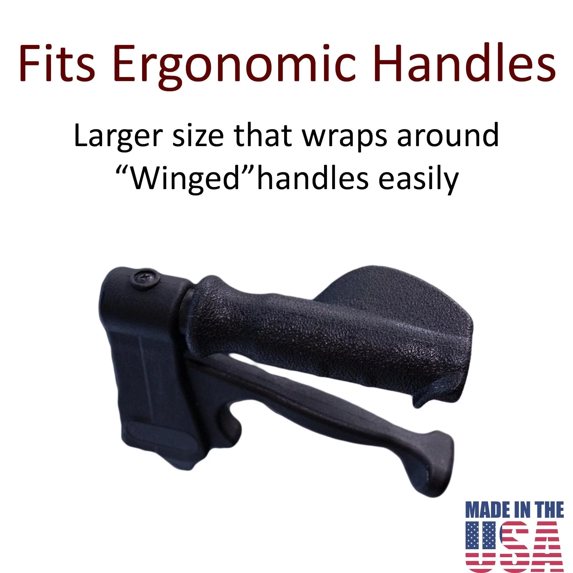 Rollator Walker Padded Hand Grips | 2 Colors | USA Made by Crutcheze