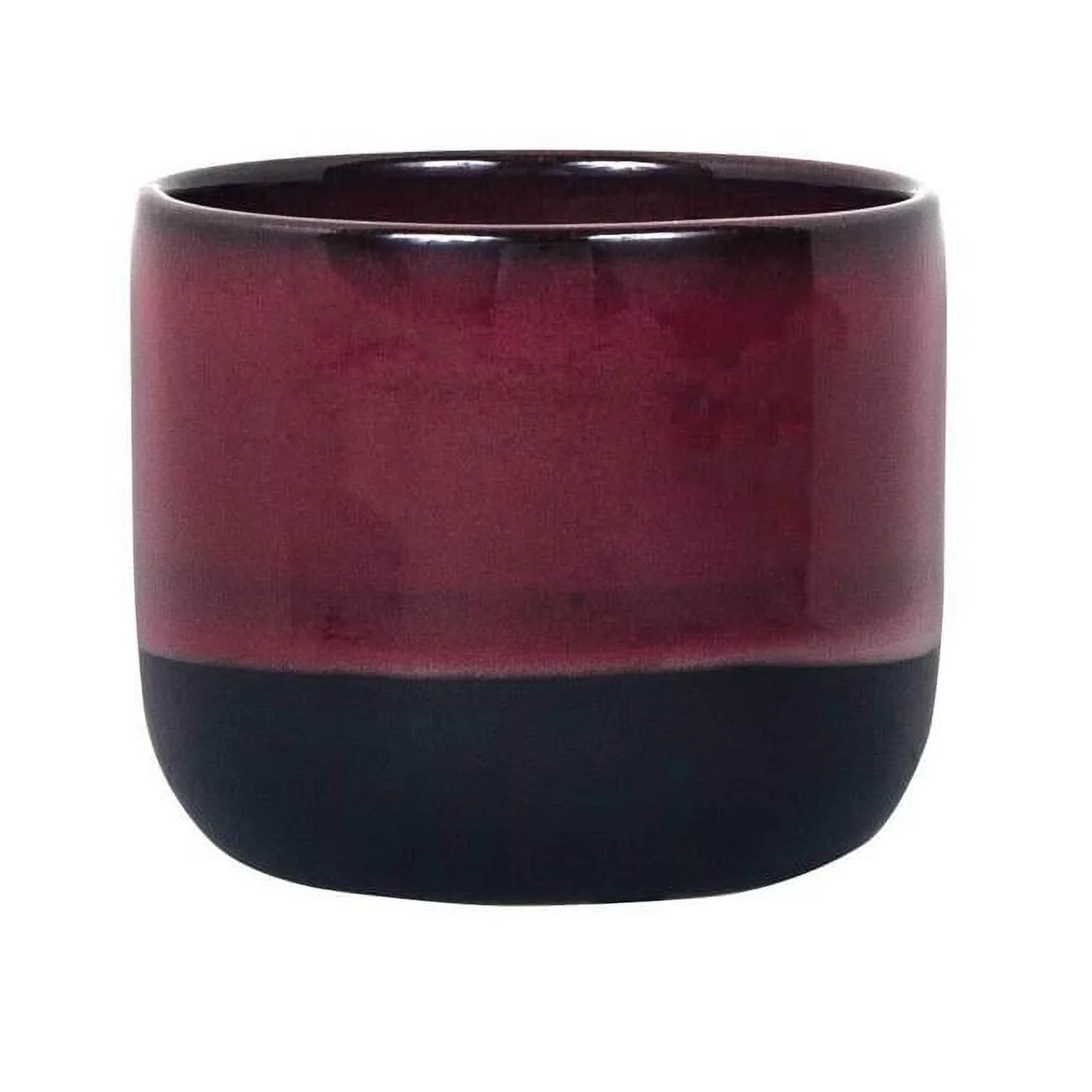 AI-CE05RGRD-Q06 Red Reactive Glaze Ceramic Planter - Set of 6