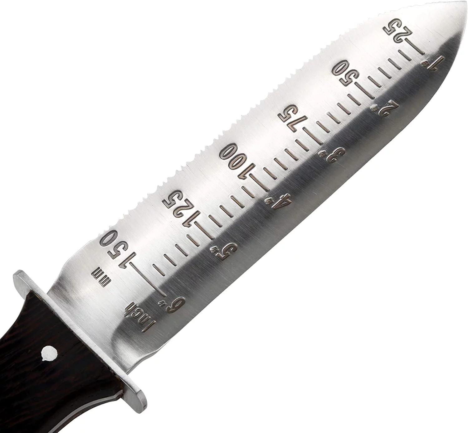 GARTOL Hori Hori Garden Knife Garden Tools with Sheath for Weeding, Digging, Cutting and planting, with 7