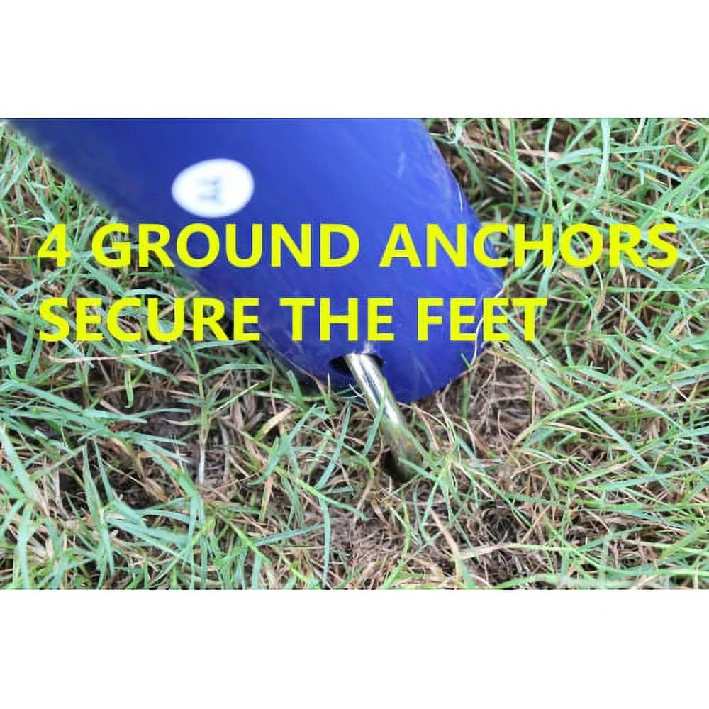 Metal Swing Set w/ Slide