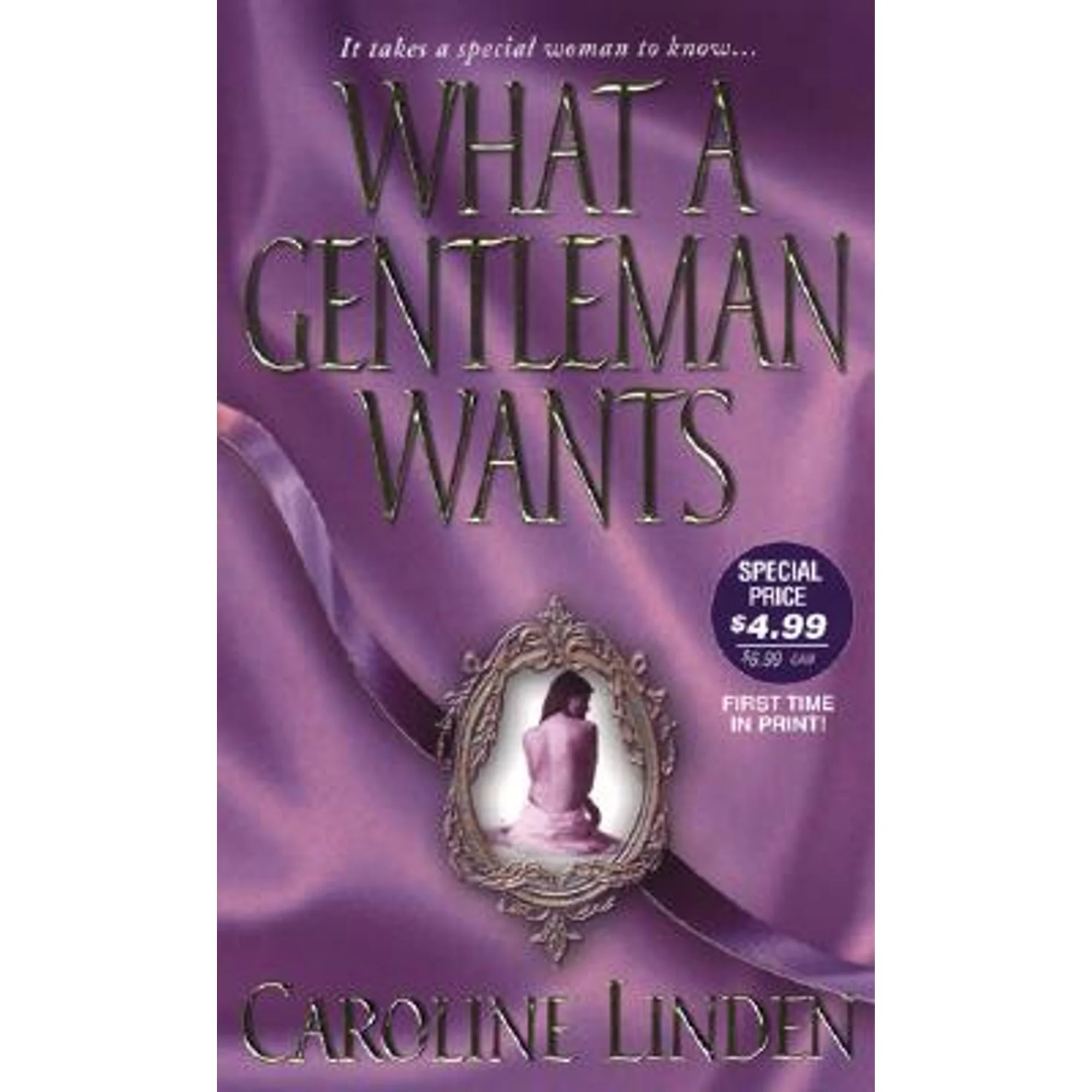 Pre-Owned What a Gentleman Wants (Paperback 9780821779316) by Caroline Linden