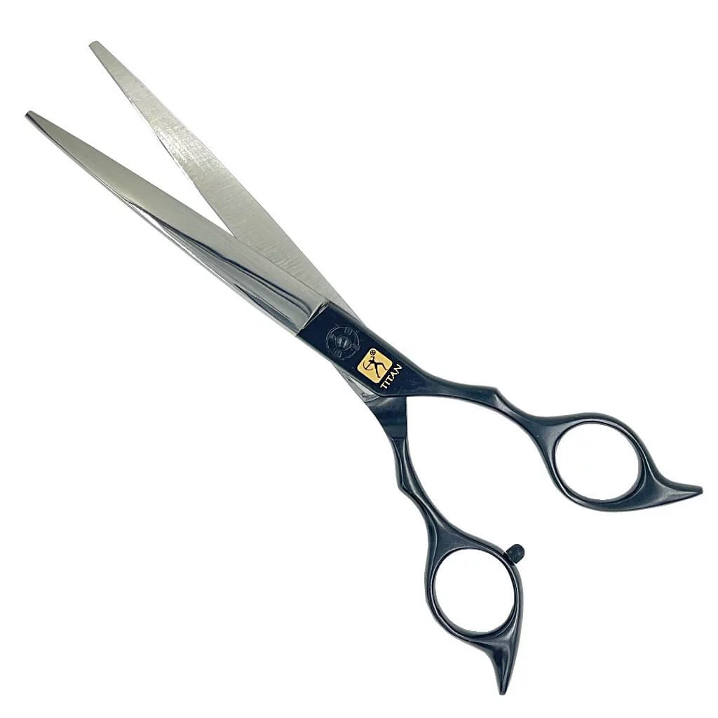 Hand Made Japan Curved Hair Cutting Shears 8