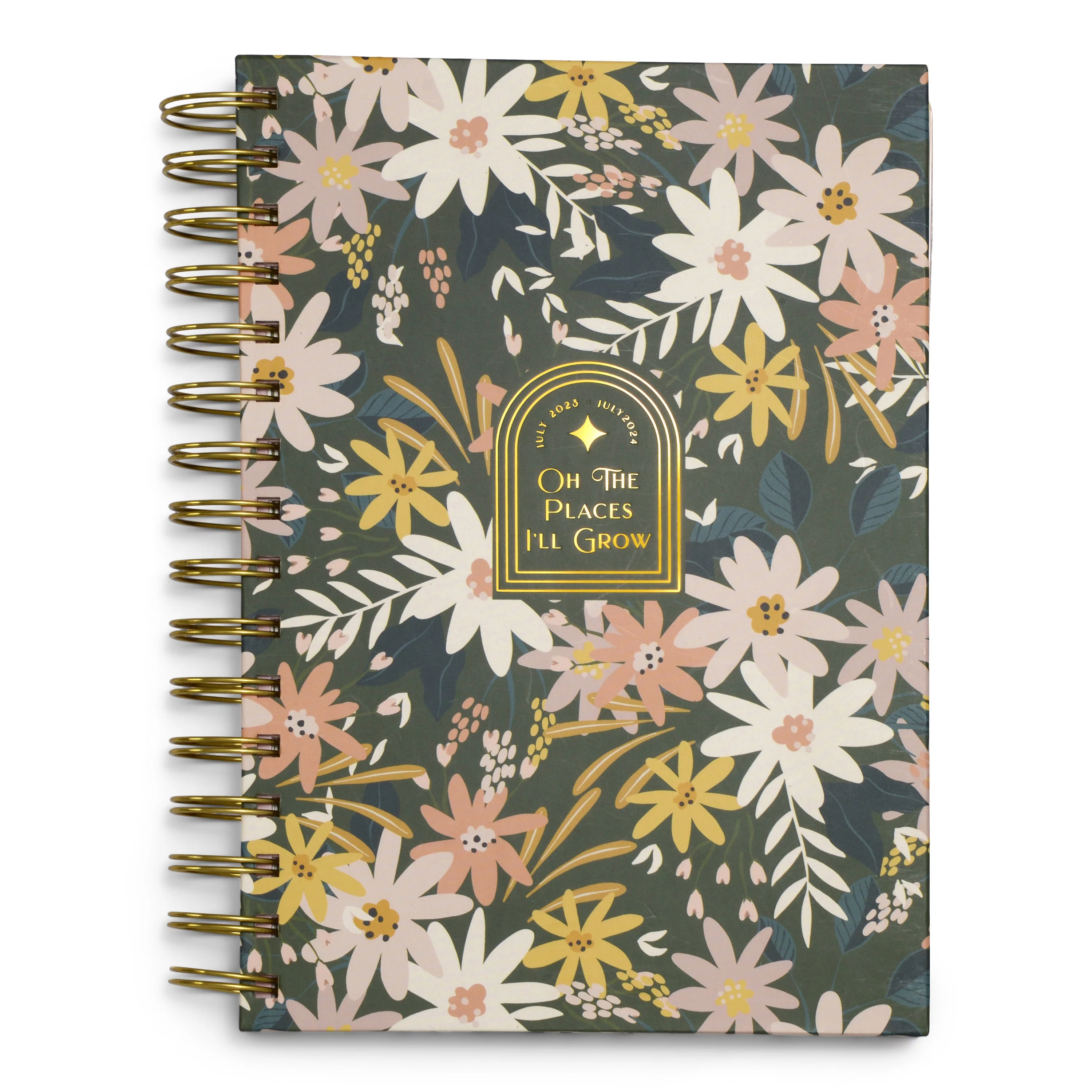 Think Ink Twin Wire Monthly Weekly Planner Oh the Places I'll Grow