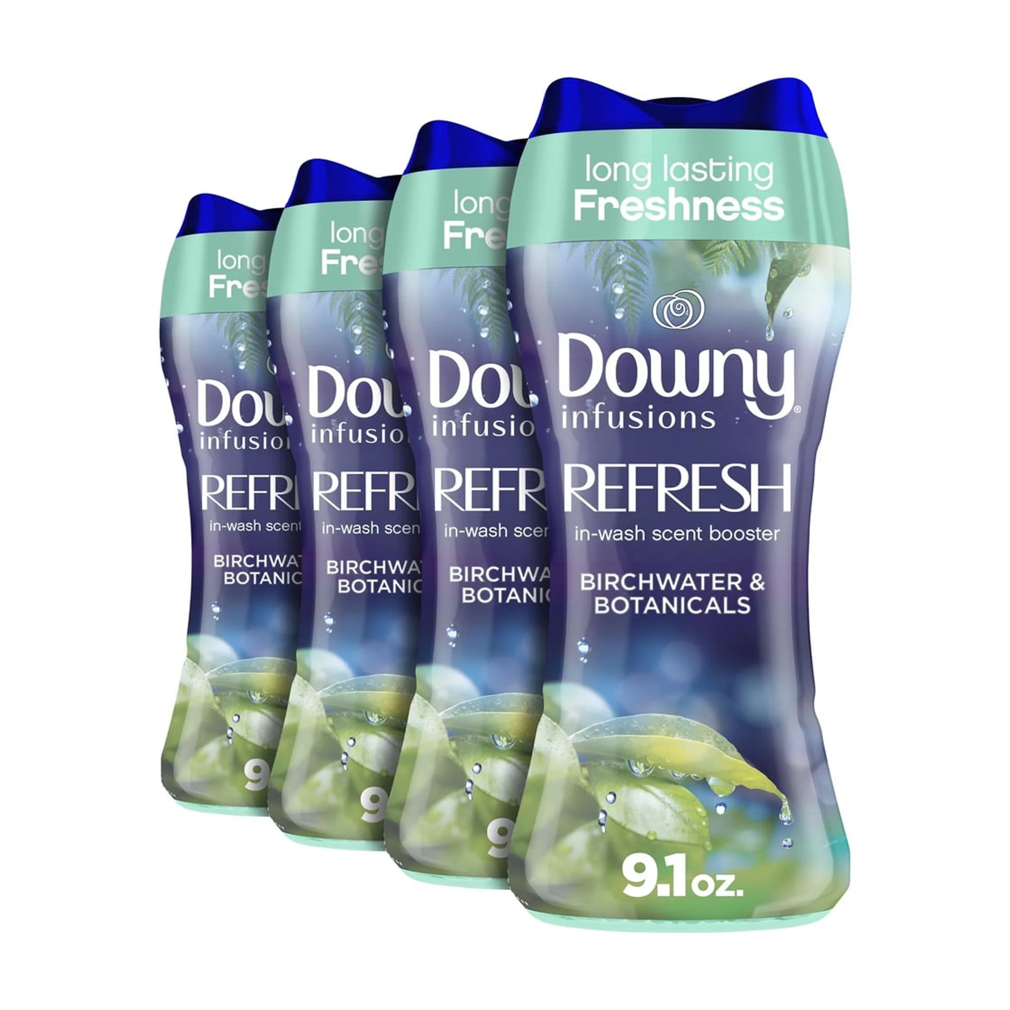 Downy Infusions Beads, REFRESH, Birch, 9.1 oz (Pack of 8)