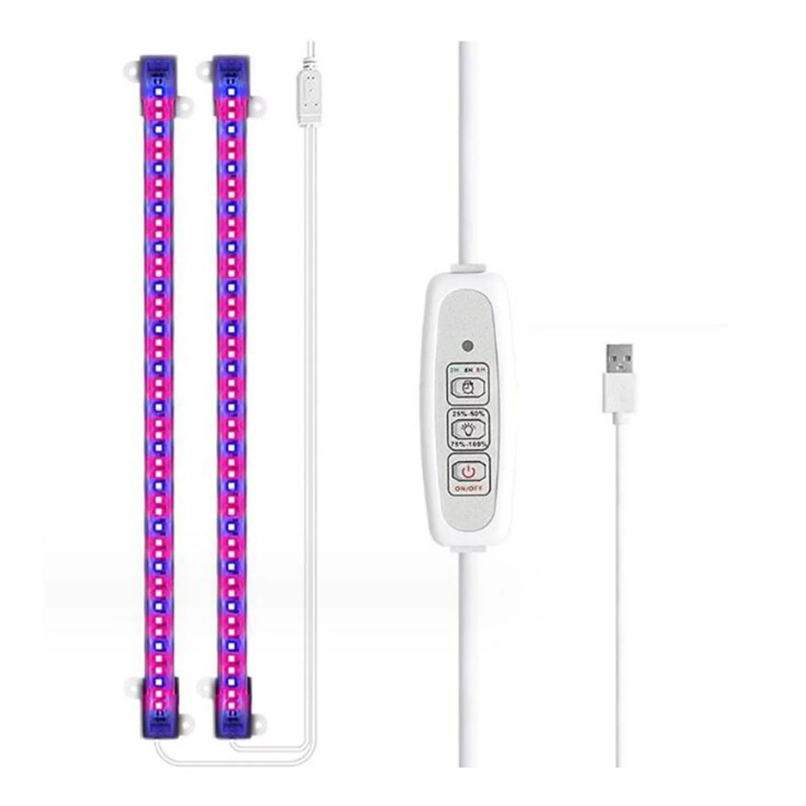 LED Grow Light Supplement Lamp USB Timer Intelligent Dimmable Sunlight Full Light