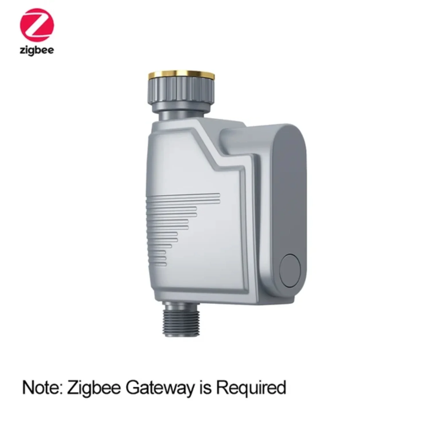 Efficient Smart Life ZIGBEE Garden Watering Timer with Built-in Water Flow Recorder - Advanced Sprinkler Drip Irrigation System for Intelligent Water Control and Management in your Garden