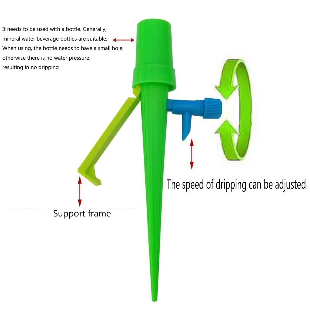 MVNSFEW Shutter Watering Can Automatic Watering Set Adjustable Irrigation System Garden Planting