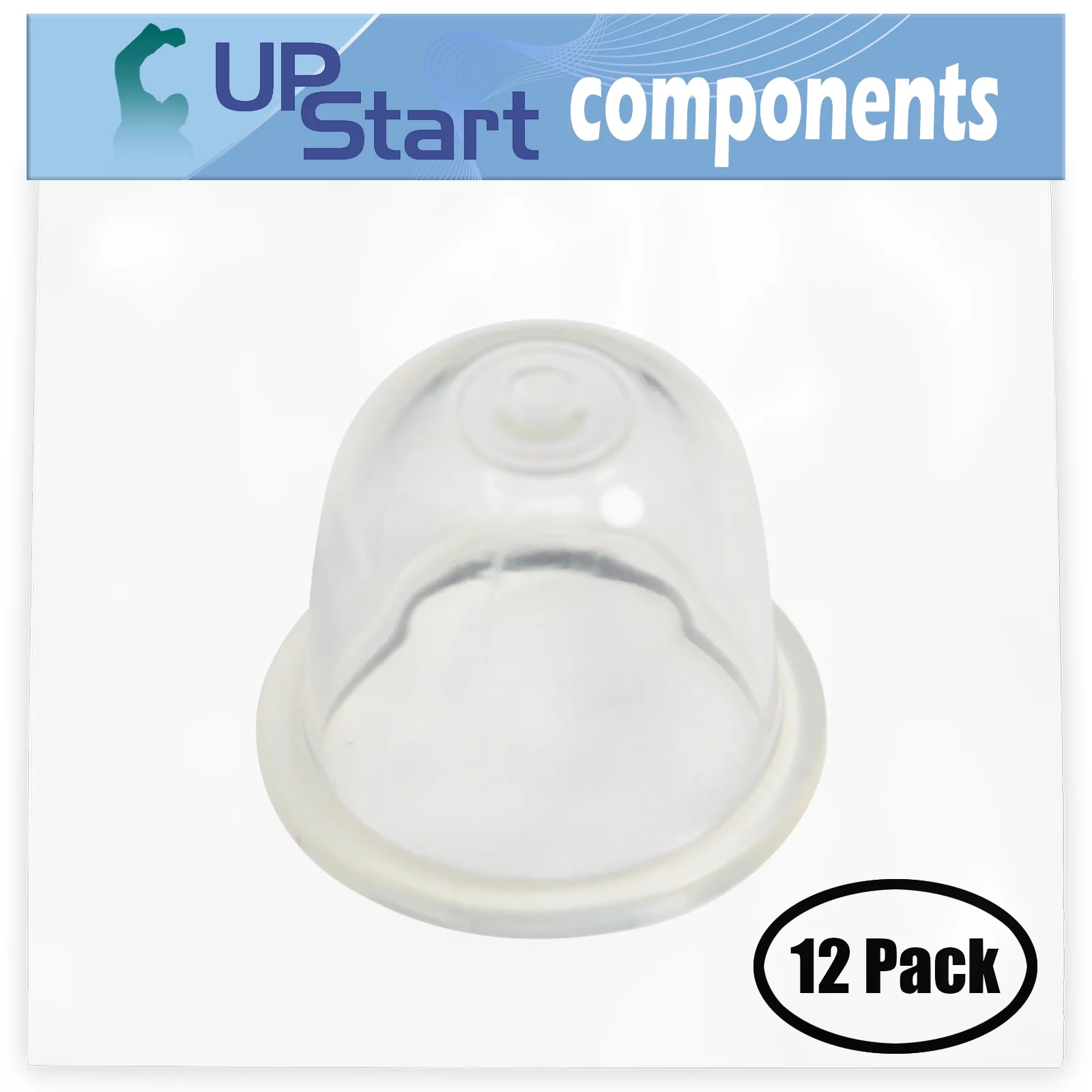 12-Pack 188-12-1 Primer Bulb Replacement for Husqvarna 25 H (1993-01) Hedge Trimmer - Compatible with 531002436 12318140630 Purge Bulb