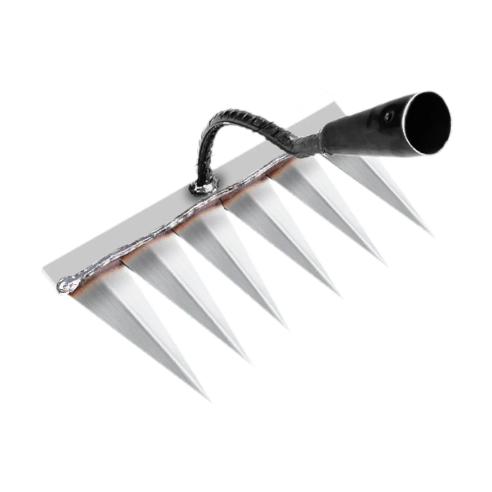 Gazechimp Garden Hand Rake Agricultural Garden Hoe for Loosening Farming Planting Farm 24.2x13.5x28cm