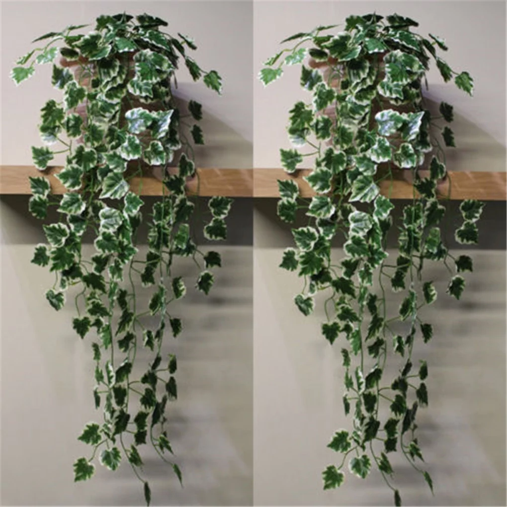 Artificial Ivy Trailing Vine Faux Leaf Garland Wedding Plant Fake Foliage Decor