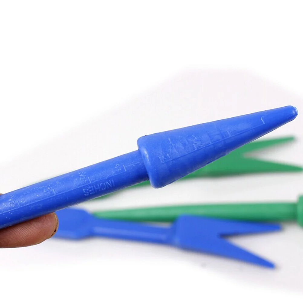 2 Pcs Gardening Stuff Equipment Supplies Planting Seedlings Dibber Tool Widger Transplanting Succulents