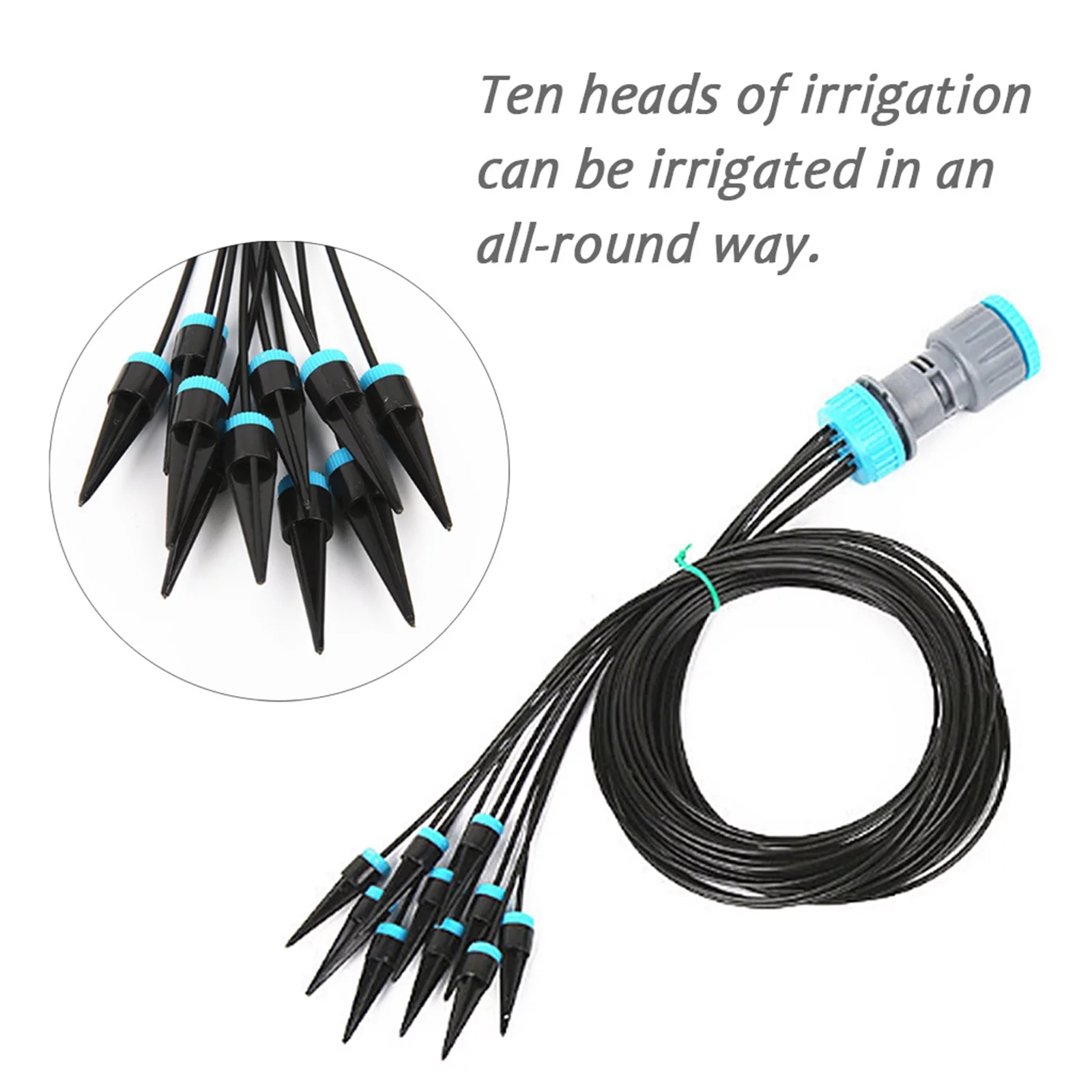 Drip Irrigation Garden Irrigation System with 10 Nozzle Plant Garden Watering Drip Automatic Garden Watering