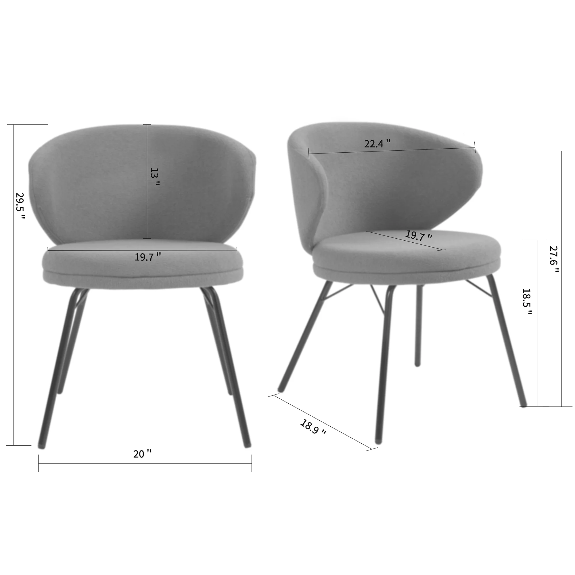 Glamour Home Barclay 18.5