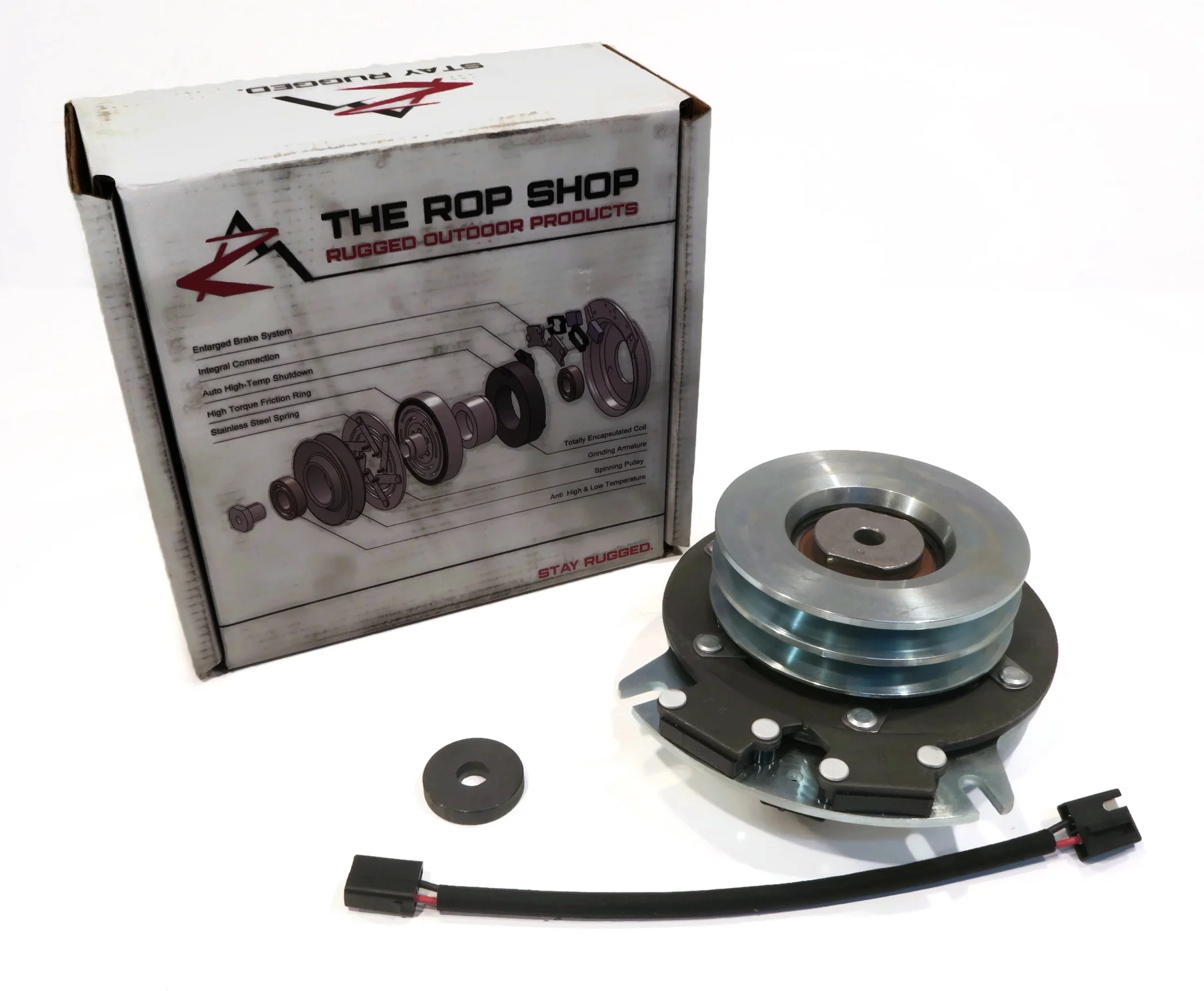 The ROP Shop | Electric PTO Clutch For Toro 94-4632, 944632 - Riding Lawn Mower Engine Motor