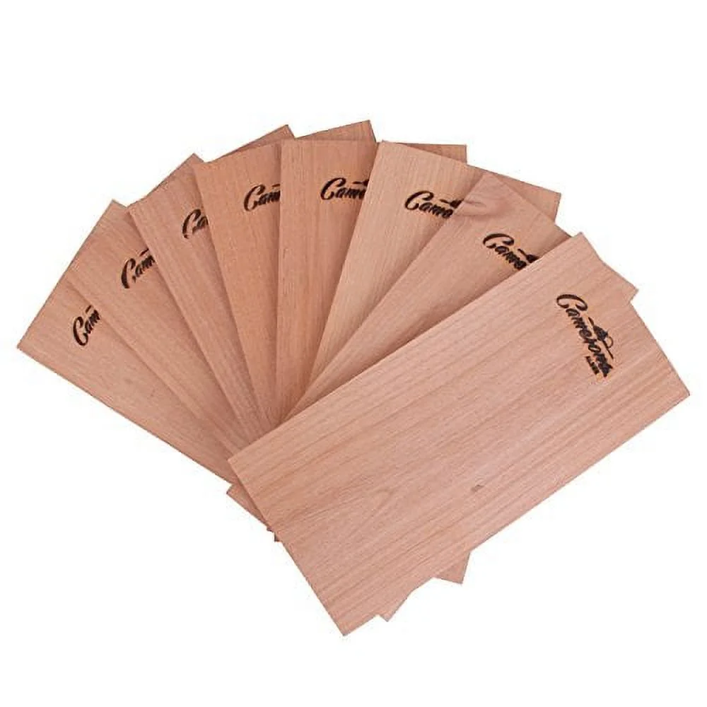 Camerons Grilling Planks - 8 Pack Alder - Premium 5.5 x 11.5 Alder for Barbecue Salmon, Seafood, Steak, Burgers, Pork Chops, Vegetables and More!