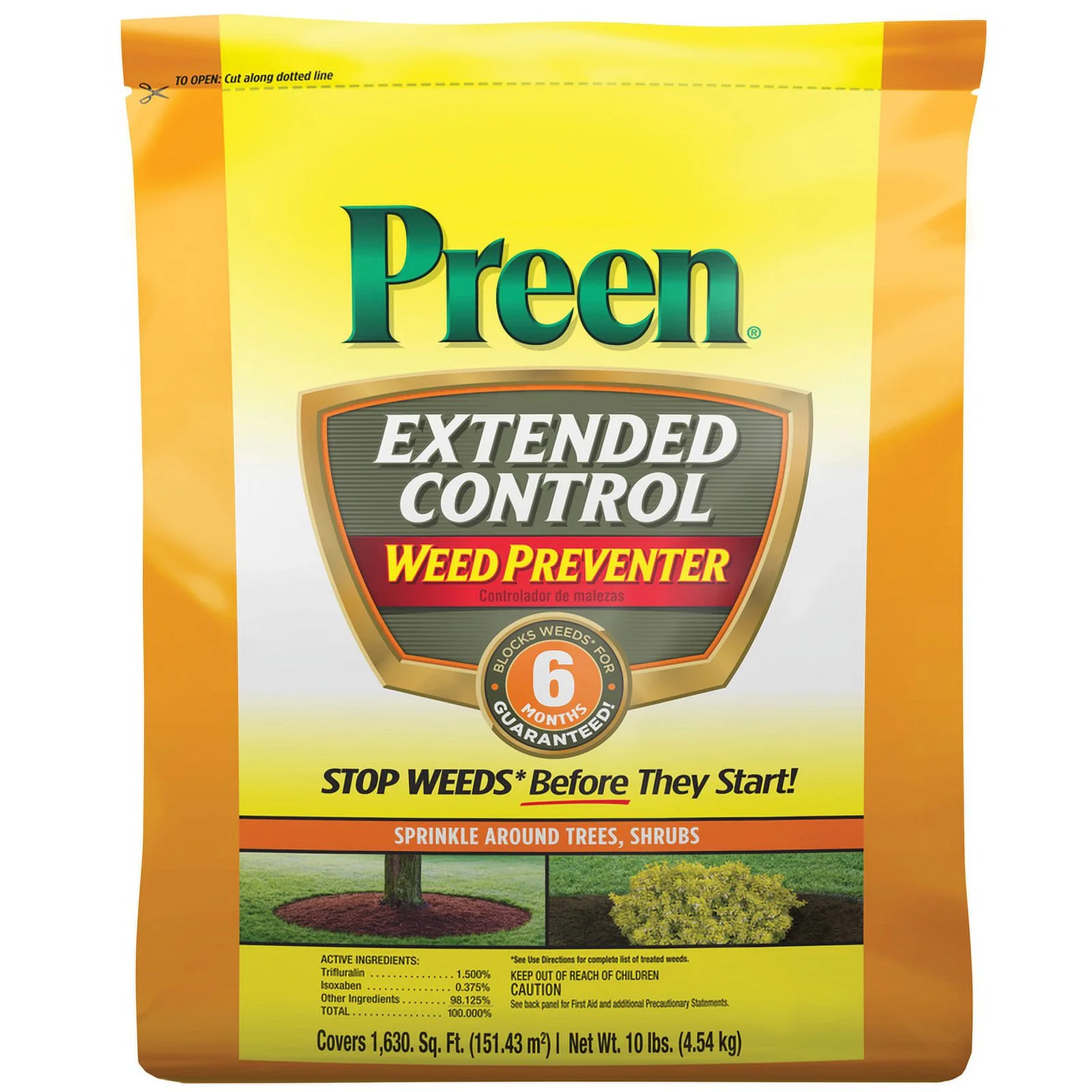 Preen 24-64206 Weed Control and Preventer, 10 lb Bag