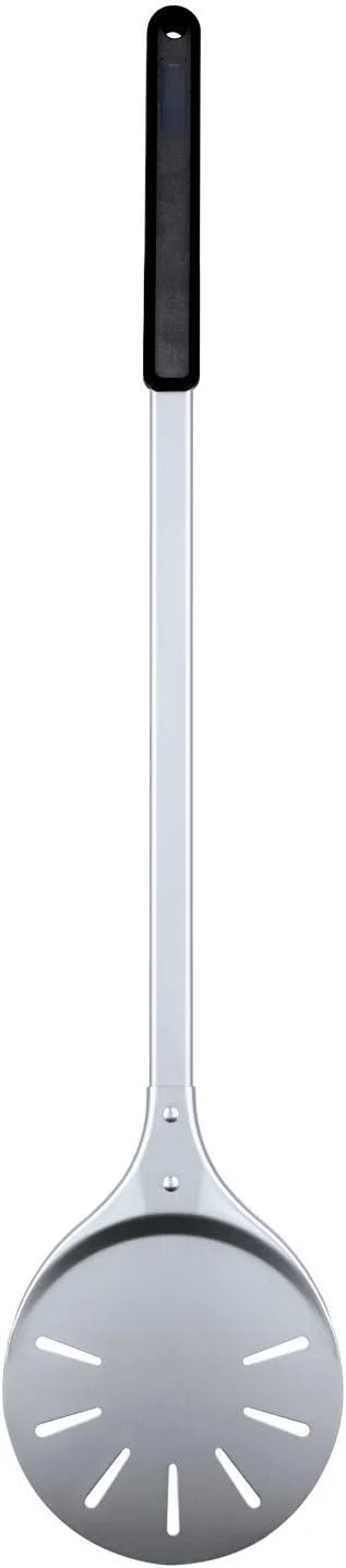 Pizza Turning Peel – Pizza Turner - Long handle Lightweight Metal Pizza Peel for Making Homemade Pizza Outdoor Pizza Oven Accessories
