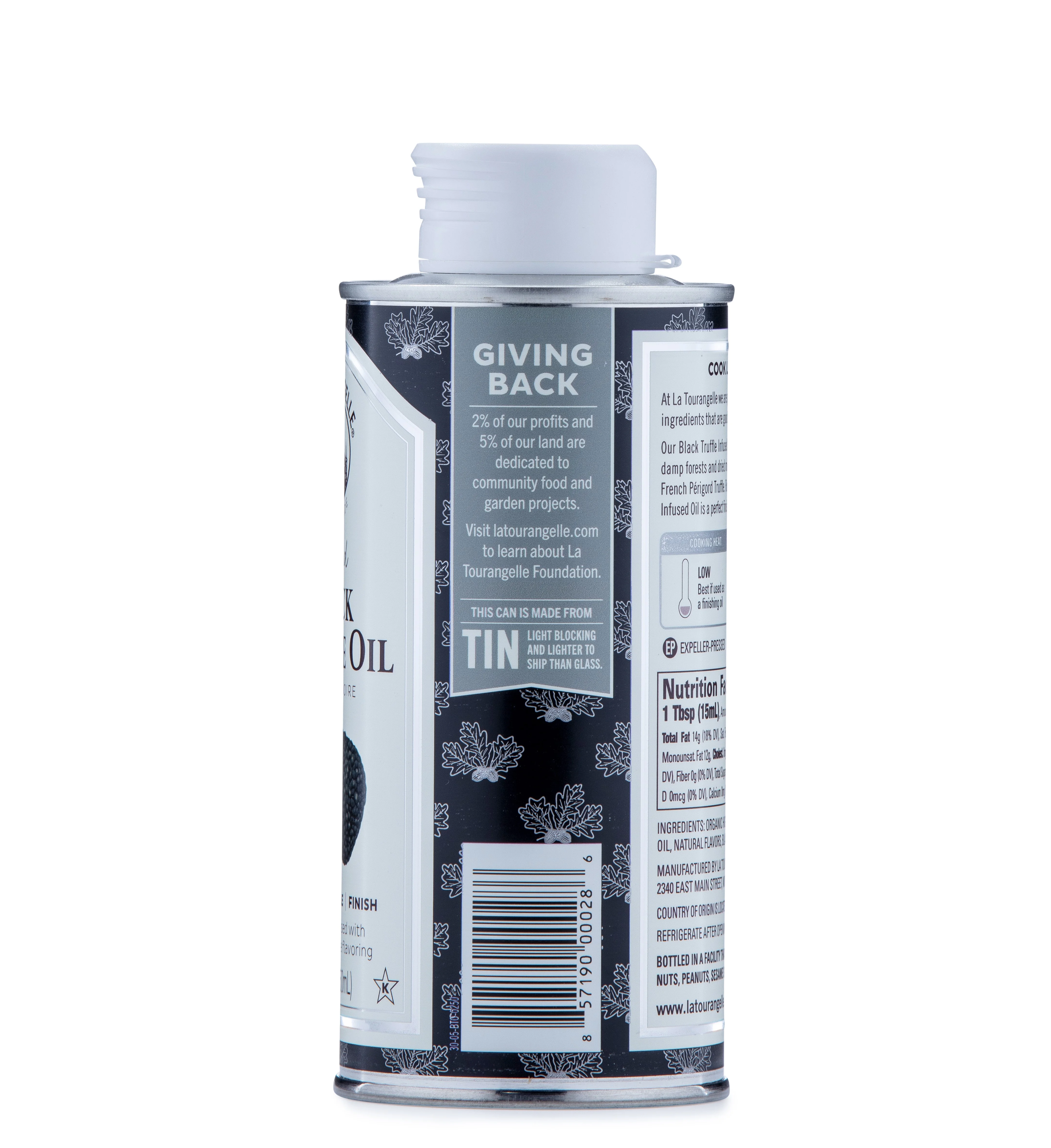 La Tourangelle Black Truffle Infused Oil, 8.45 fl oz (250 ml)