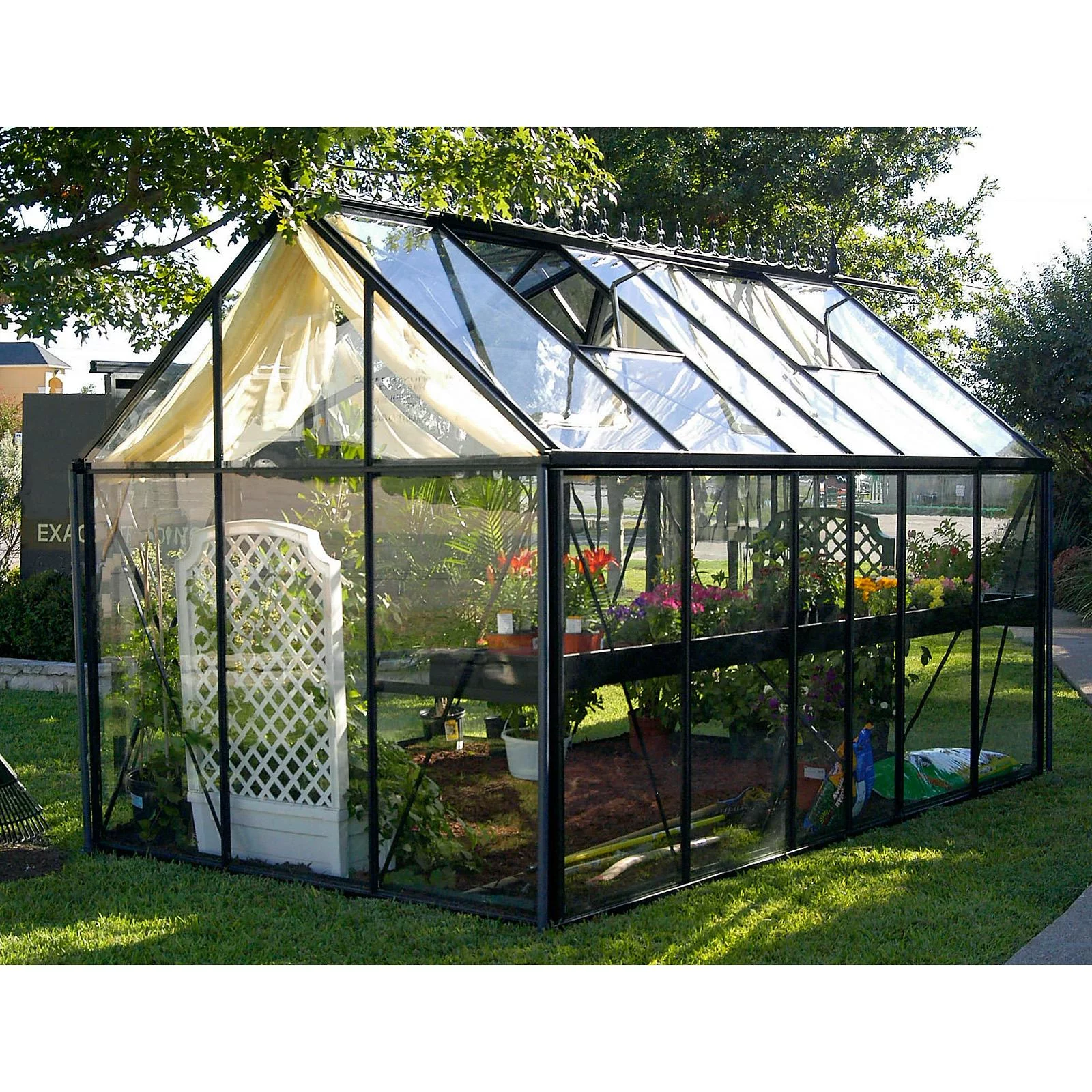 Janssens Junior Orangerie 13 x 10.25-Foot Greenhouse