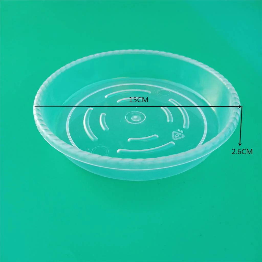 Plant Saucers in Thick 10 Packs of Flower Pot Saucers Round Plant Tray Waterproof for Drips Recycle Indoor or Balcony,15cm