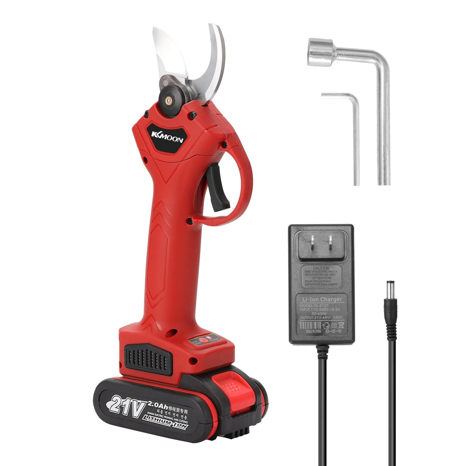 Electric Shear,Pruner Shear Janhiny La Bonsai Branches Cutter Fruit Bonsai Shear Efficient Bonsai Tool Bonsai Efficient Tool 21v