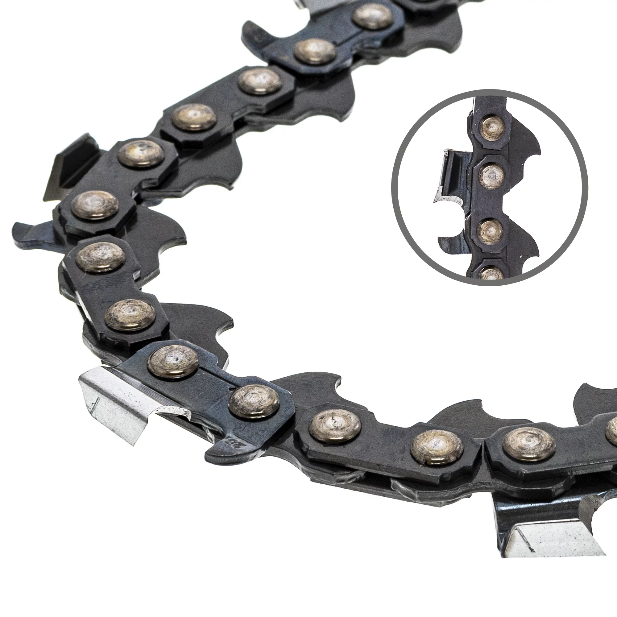 Full Chisel Chainsaw Chain 12 inch .050 3/8 LP 44DL Stihl Husqvarna 2 Pack 810-CCC2214H