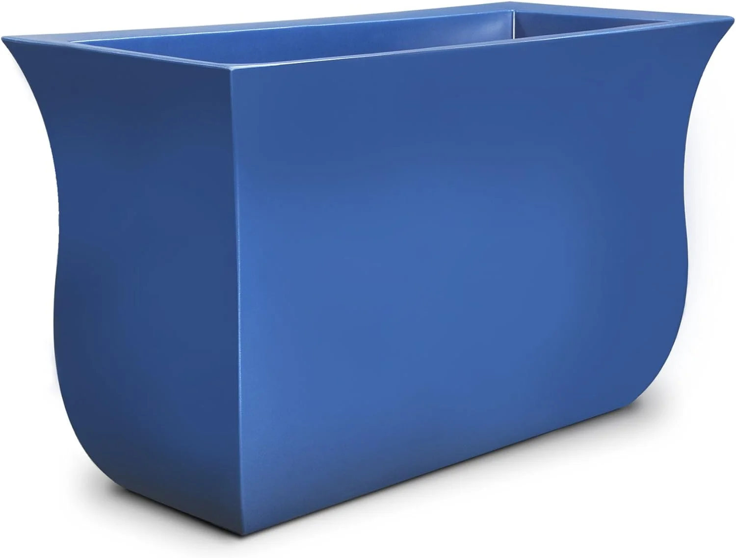 Polyethylene Planter, Neptune Blue, 36X16