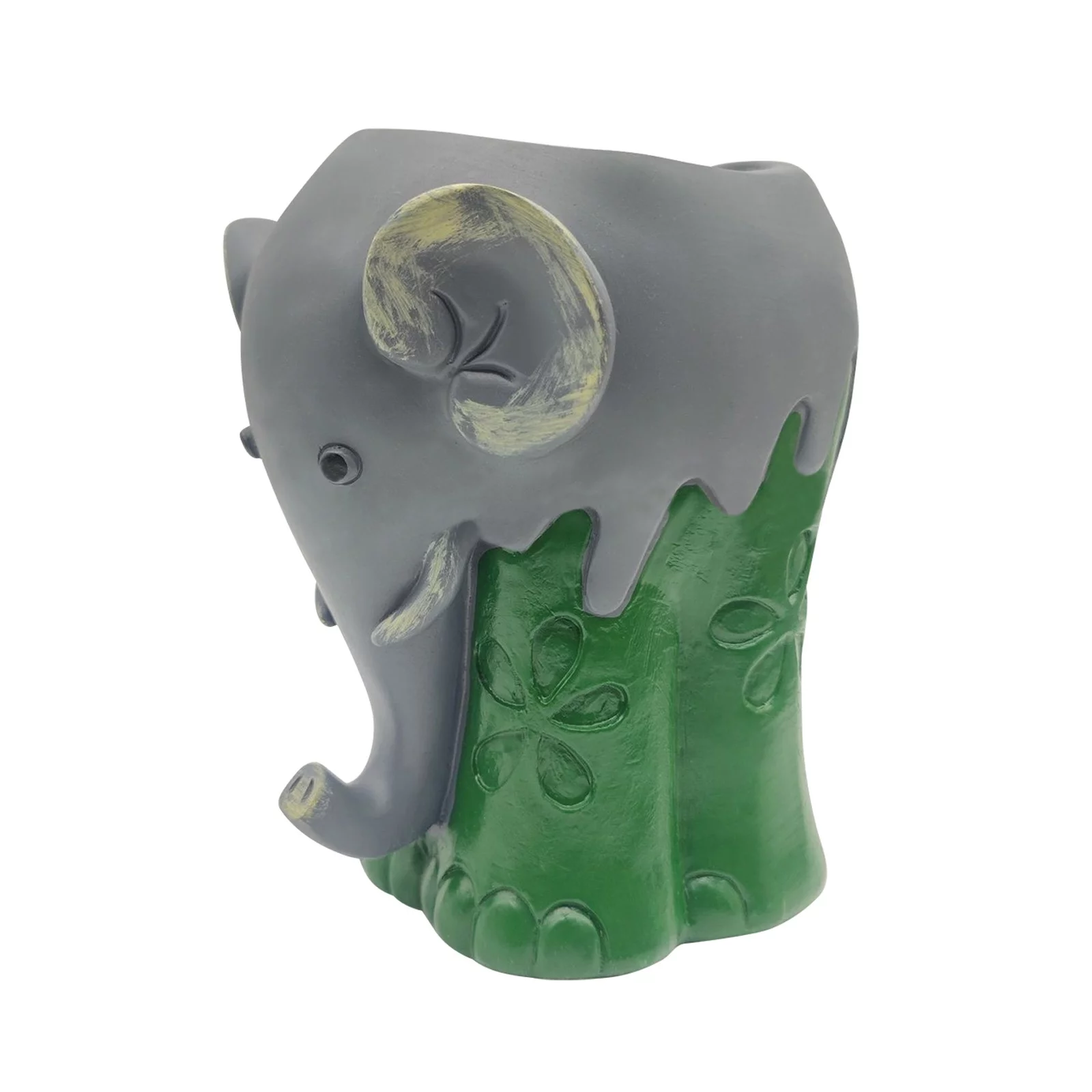 Creation Pots Flower Pots Outdoor New Creative Outdoor Garden Resin Elephant Flowerpot Potted Garden Elephant Ornaments