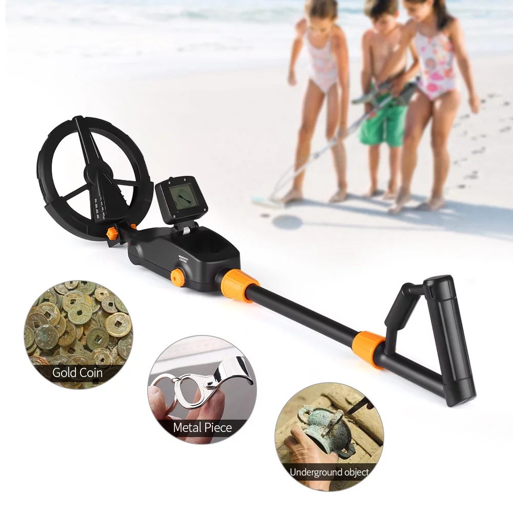 Andoer Metal Finder,Kids Rake Waterproof Coil Kids Handheld Metal Kids Coil Kids Metal Hunter Seeker Waterproof Handheld Metal Sand Tool Metal Tool La De Recherche Le De Métaux Tool With Sand