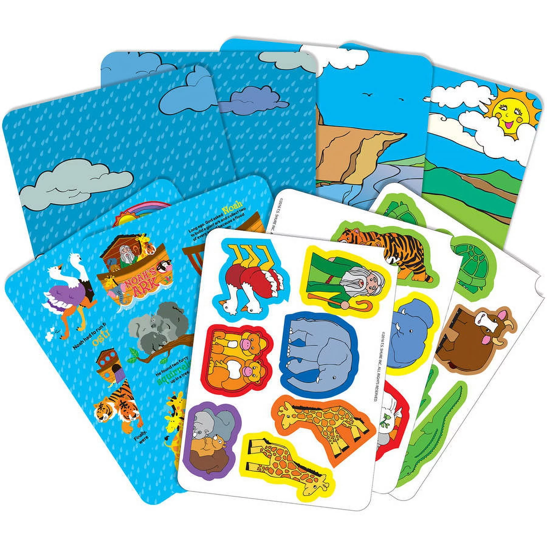 T.S. Shure Noah's Ark Magnetic Tin Playset