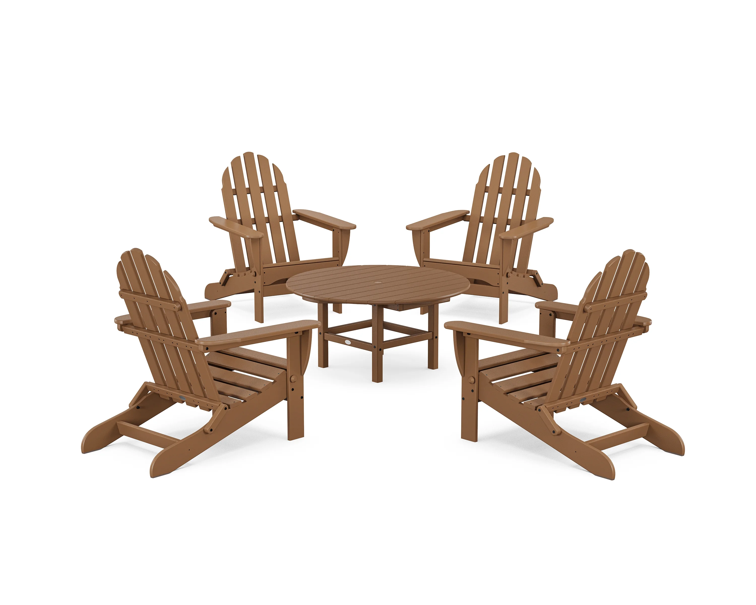 POLYWOOD Classic Adirondack 5 pc. Conversation Group