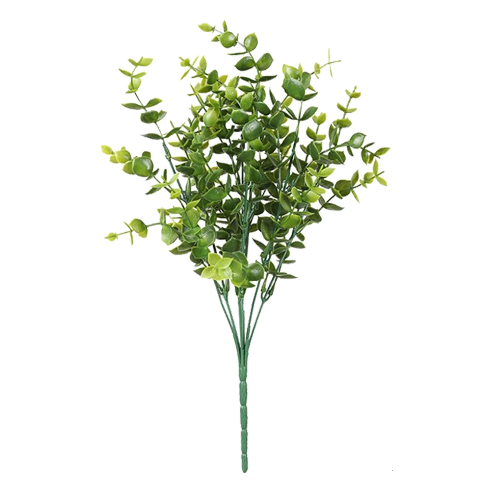 8pc Plastic Flowers Wall Decoration Pot Flower Arrangement Decoration Grass Put Bundle Accessories