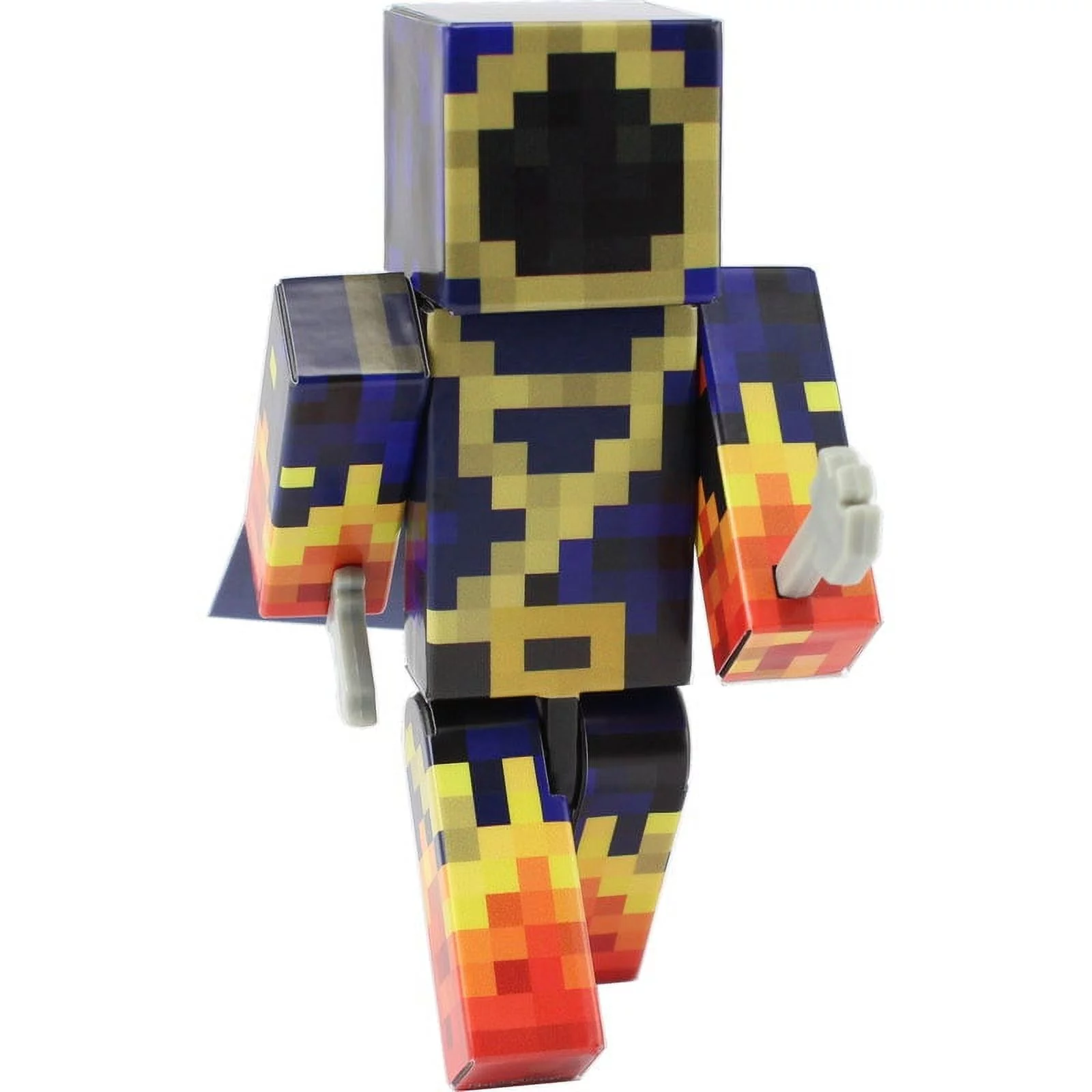 Fire Mage Action Figure Toy, 4 Inch Custom Series Figurines by EnderToys