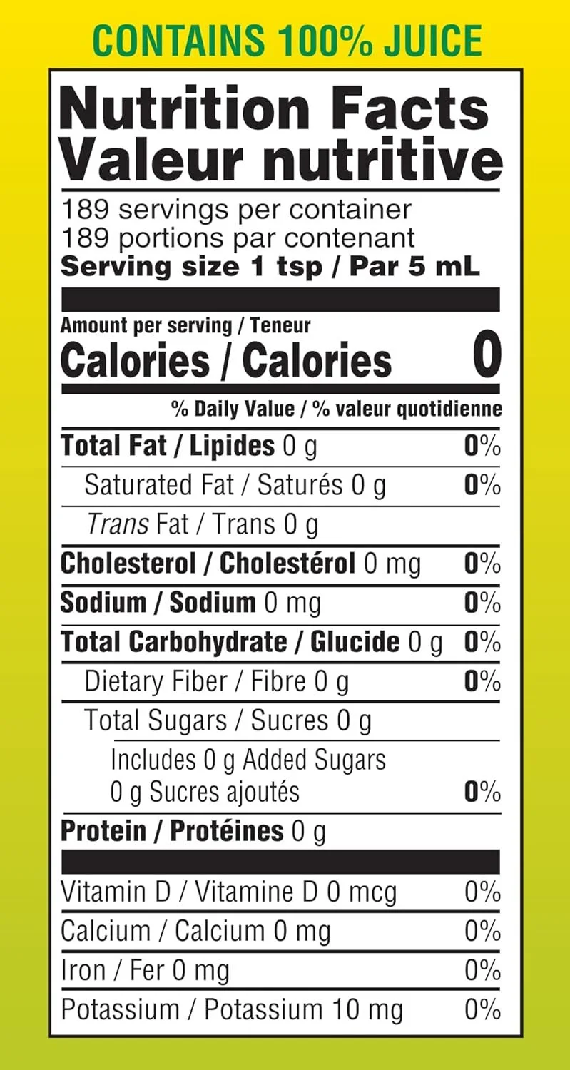 Gefen Lemon Juice, 32oz 2 pack 100% Juice From Concentrate