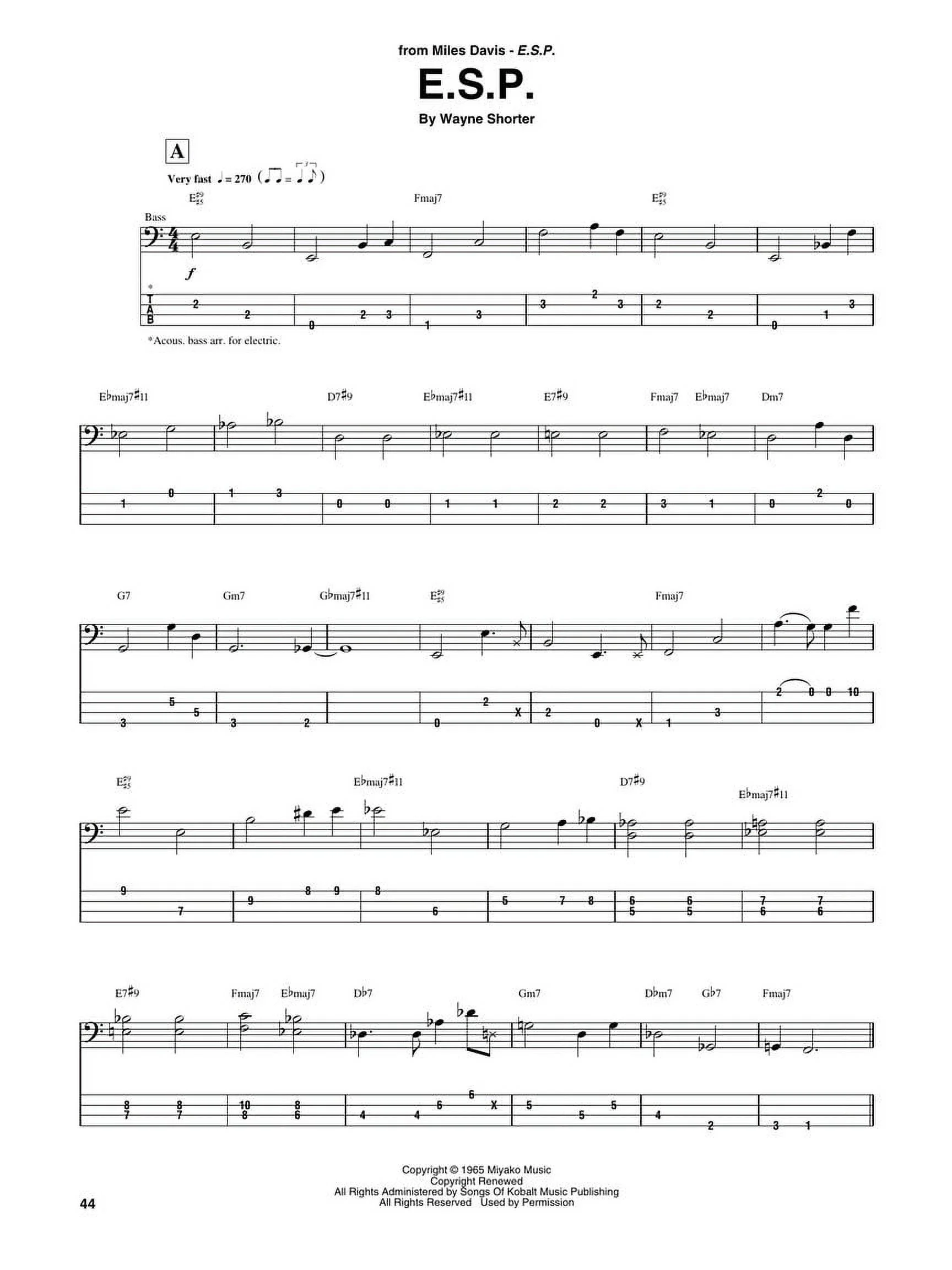 Hal Leonard Jazz Bass Classics