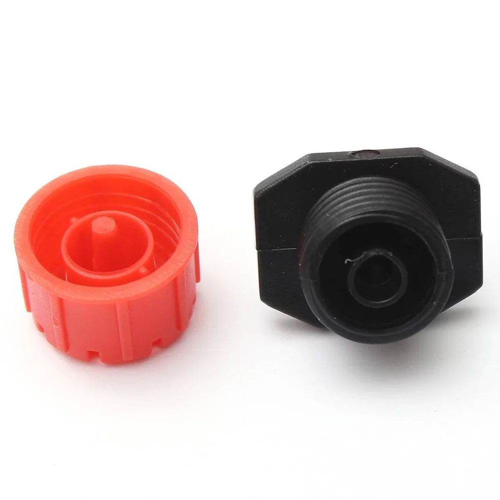 100Pcs Micro Irrigation Sprinklers Adjustable Emitters Stake Water Dripper