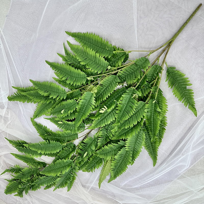 New Persian Silk Persian eucalyptus leaf wall hanging simulation plant silk printing pseudo leaves