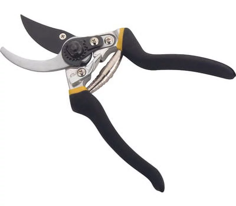 Mintcraft GP1004 Mintcraft Garden Pruning Shear, 1/2 in Cutting Capacity, Steel Blade, Aluminum Handle, Cushion-Grip Handle