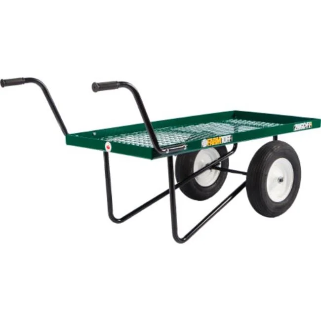 Millside M98 2WGCFF 2 Wheel Deck Pushcart, Green