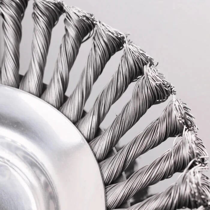 NEWCE NEWCEUnbreakable Lawn Mower Blade Head 6 Inch Garden Wire Wheel Mower Lawn Grass Trimmer Weed Garden Rust Brush Gadgets Grass Trimmer