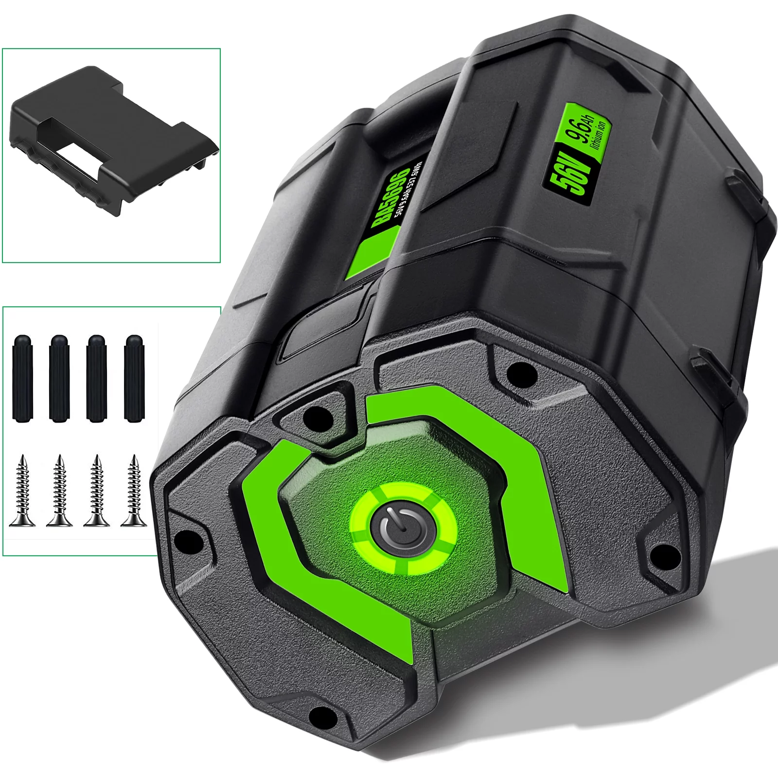 Jialitt Battery Replacement for Ego 56V 9.6Ah Cordless Power Tool BA2800 BA4200 BA1400 CS1604 CS1804 CS1403 HT2400 LB6504 LB5804 LB6500 LB4800 HTA2000 PH1400 Tools