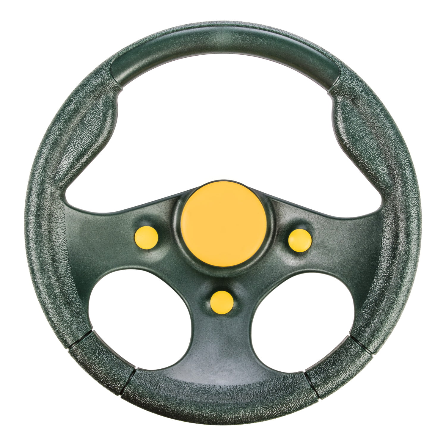 Jack and June Signature Playset Yellow and Green Racing Wheel Made from Heavy Duty, Long-Lasting Material