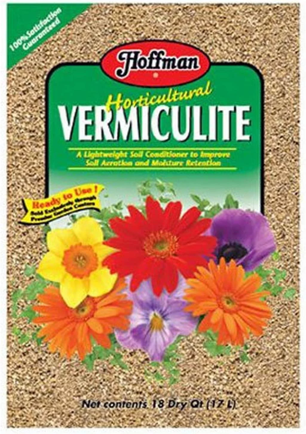 Hoffman 16004 Soils and Ammendments Horticultural Vermiculite, 18 Quarts