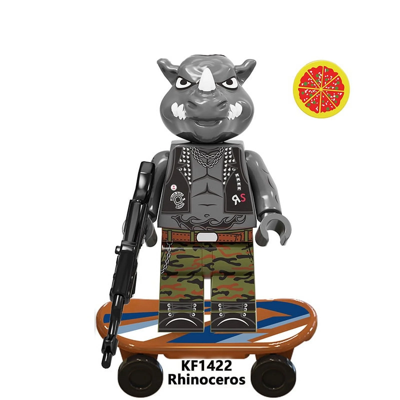 Teenage Mutant Ninja Turtles Mutant Mayhem Building Block Figure x 4 Sets C