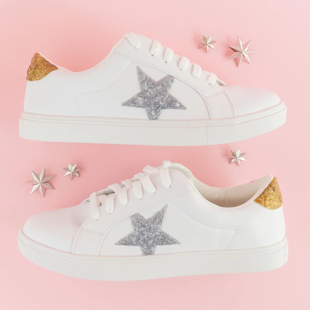 Tulip Dazzling Glitter Brush-On Fabric Paint 2 fl oz Dazzling Onyx