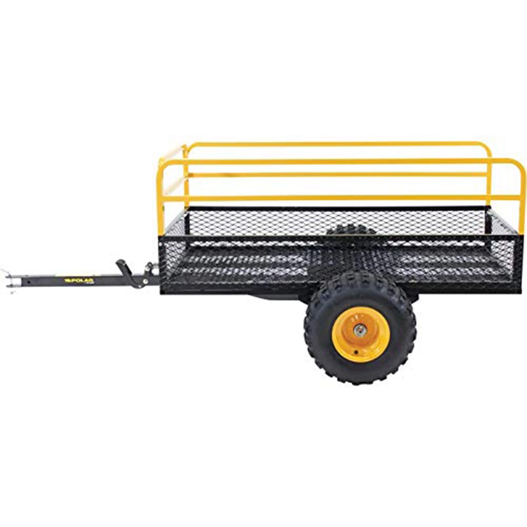 Clam Polar Trailer Utility Trailer, Black/Yellow
