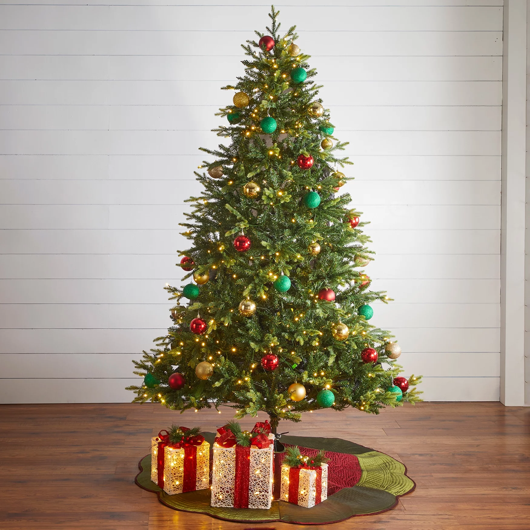 BrylaneHome 71/2'H Fraser Fir Tree - Green